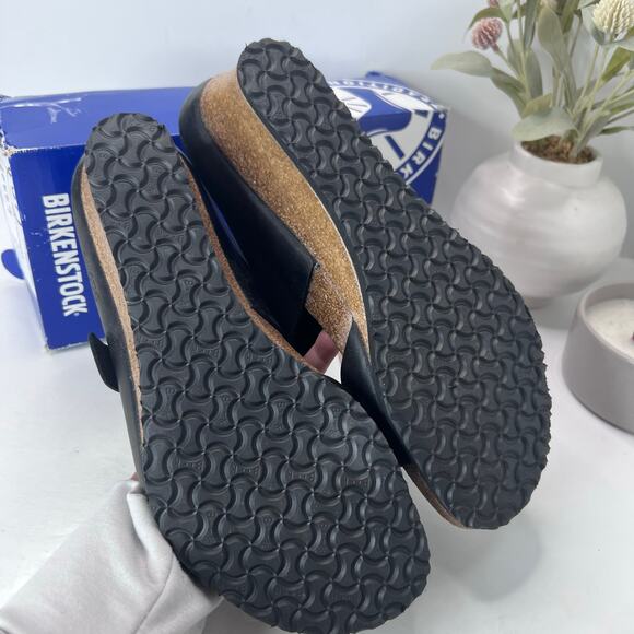 Papillio Birkenstock Emina Leather Wedge Sandal Narrow Fit Women 12/Men 10 NWB - Picture 9 of 10